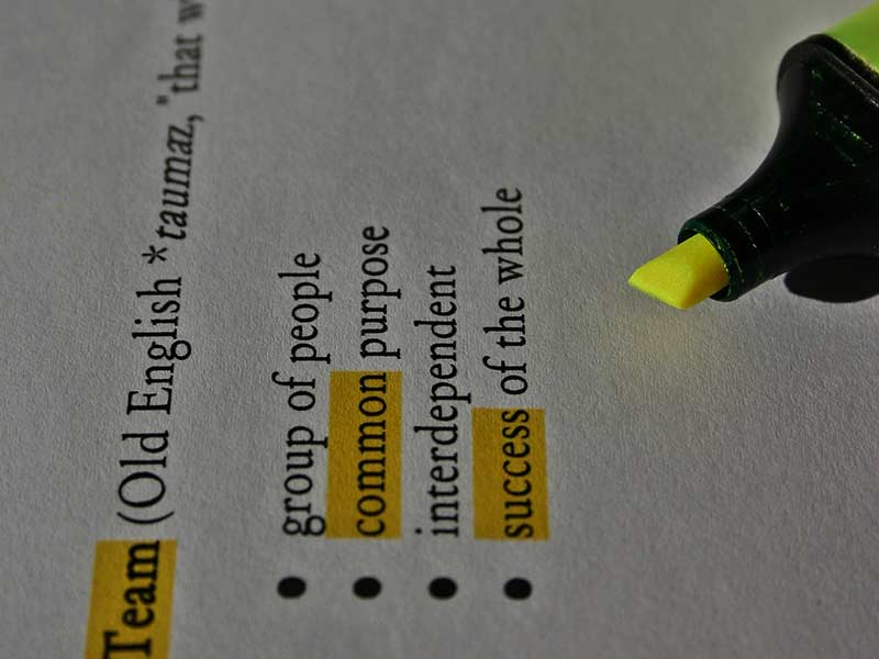 English dictionary